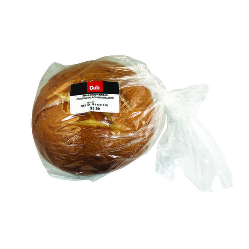 Cub Bakery Sourdough Bread
One Pound Round/Unsliced