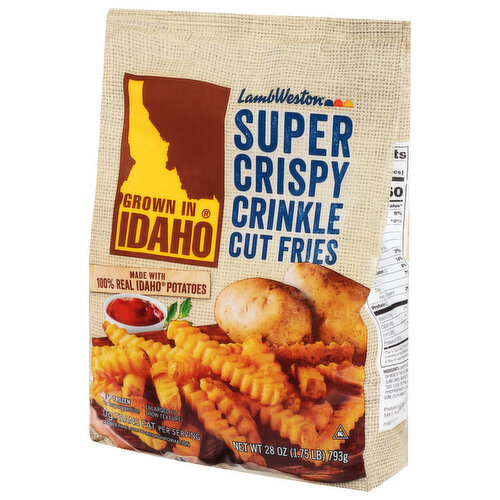 Super Crispy Crinkle Cut Fries - Grown In Idaho