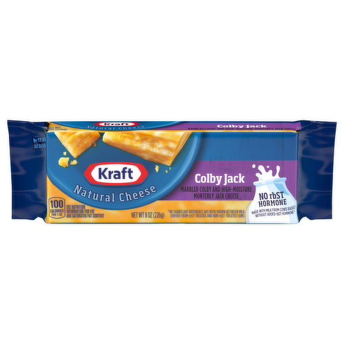 Kraft Cheese, Natural, Colby Jack