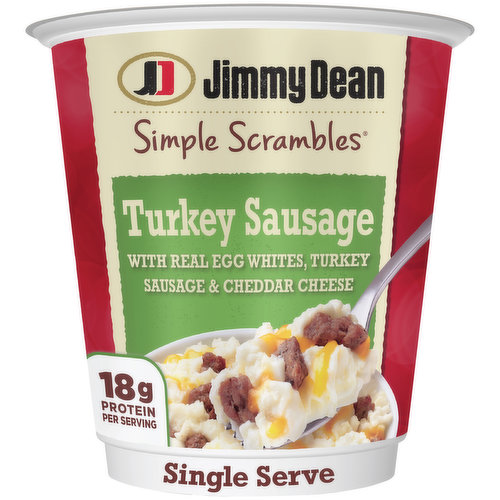 Jimmy Dean Simple Scrambles Turkey Sausage Breakfast Cup, 5.35 oz.