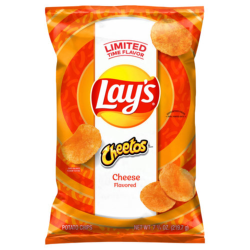 Lay's Cheetos Potato Chips, Cheese Flavored