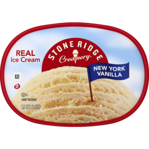 Stoneridge Creamery Ice Cream, Real, New York Vanilla