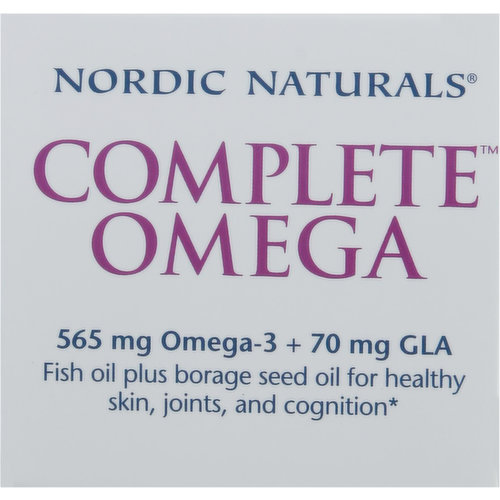 Nordic Naturals Complete Omega Lemon - Supports Skin, Joints