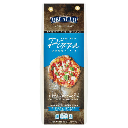 Delallo Pizza Dough Kit, Italian