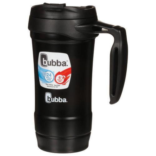 bubba Hero Fresh Stainless Steel Travel Mug, 24 oz., Black