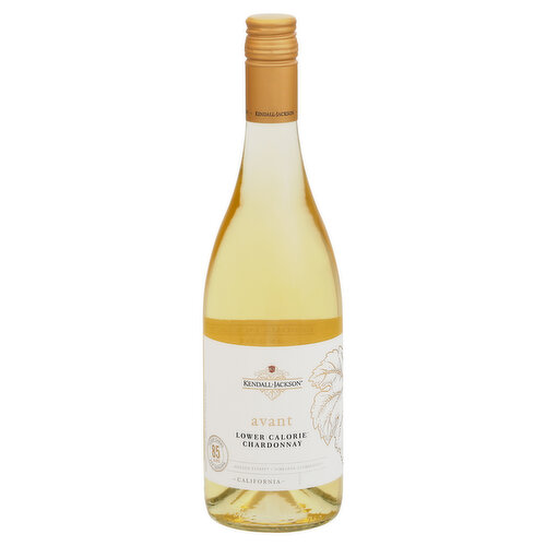 Kendall-Jackson Chardonnay, Lower Calorie, Avant, California