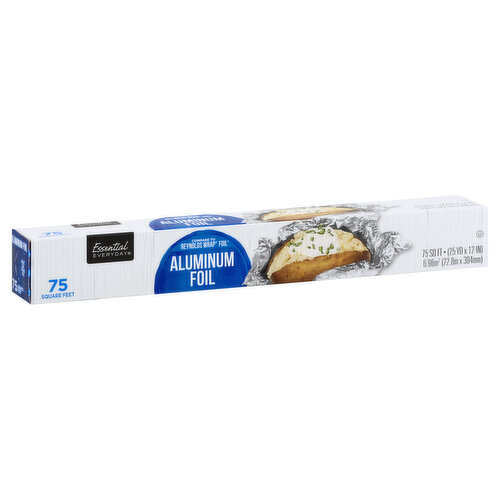 Reynolds Wrap Everyday Strength Aluminum Foil, 25 Square Feet 