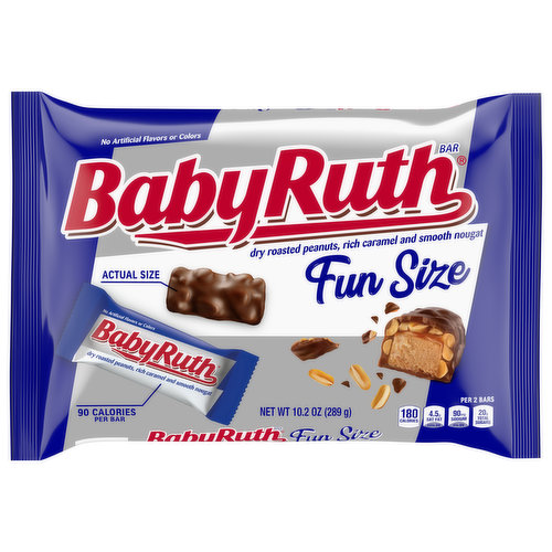 Baby Ruth Candy Bar, Fun Size