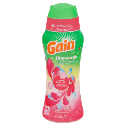 Gain Fireworks In-Wash Scent Booster, Spring Daydream