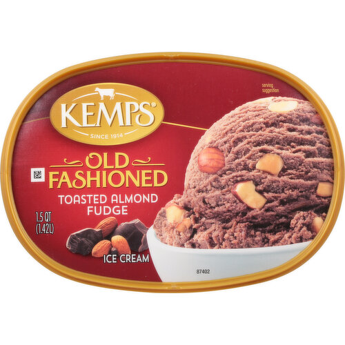 Kemps Throwback Ice Cream, GooGoo Cluster, Original Recipe, Ice Cream