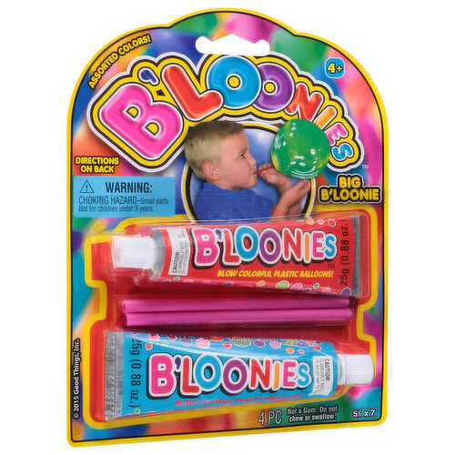 B'Loonies Balloons, Assorted Colors, Big, 4+