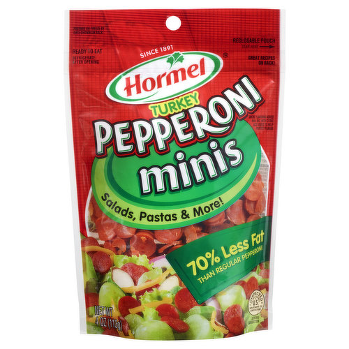 Hormel Turkey Pepperoni Minis