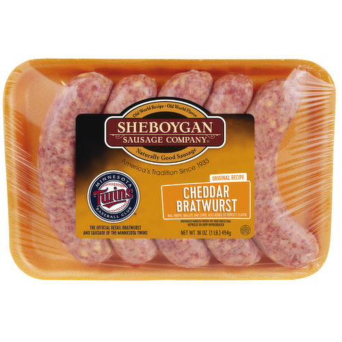 Sheboygan Cheddar Bratwurst