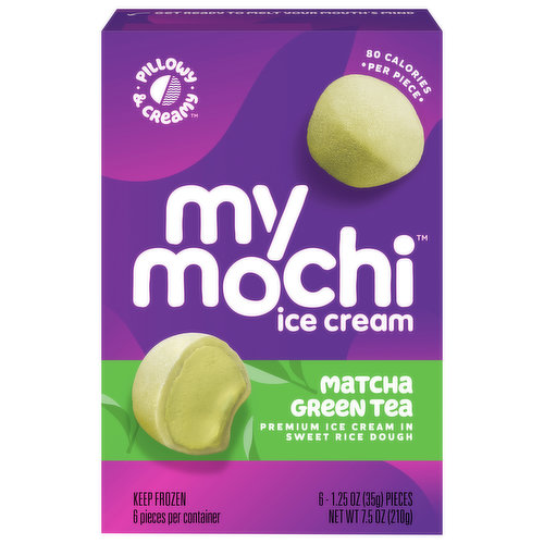 My/Mochi Ice Cream, Matcha Green Tea