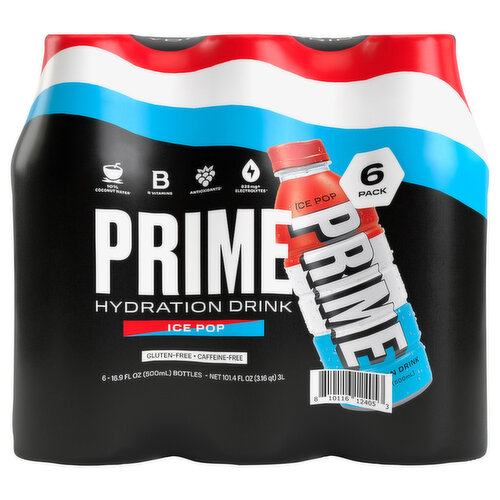 PRIME HYDRATION アイスポップ ドジャースボトル 青 24本 Prime Hydration Dodgers Blue Bottle 2024 Edition - U.S Edition