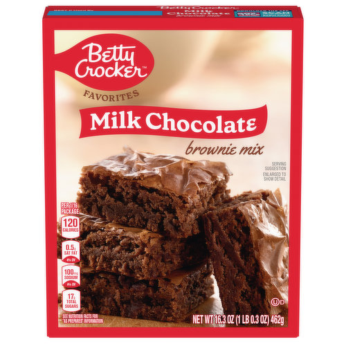 Betty Crocker Brownie Mix, Milk Chocolate