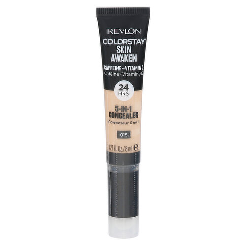 Revlon ColorStay Skin Awaken Concealer, 5-in-1, Light 015