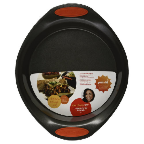 Rachael Ray Oven Lovin' Cake Pan, Round, 9 Inch