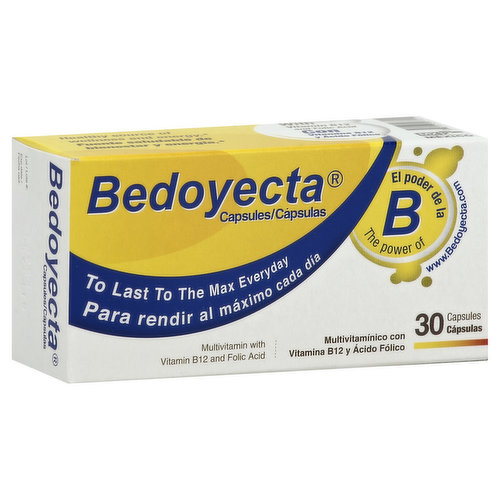 Bedoyecta Multivitamin, Capsules