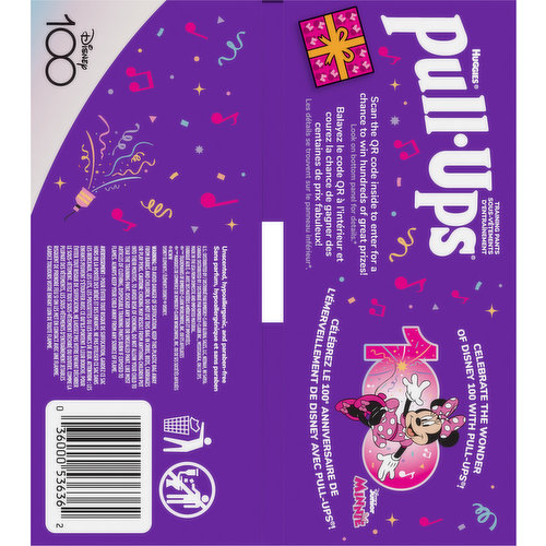 Huggies Pull-Ups Learning Designs Size 4T-5T Disney Princess