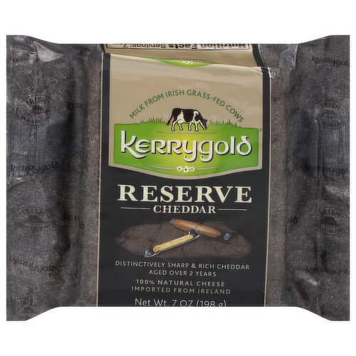 Kerrygold Cheese, Cheddar, Reserve