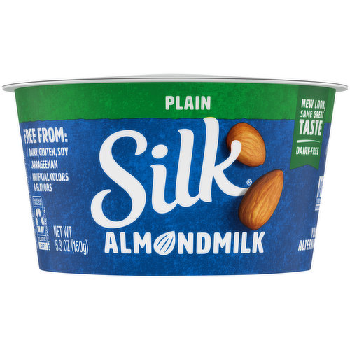 Silk Plain Almondmilk Dairy-Free Yogurt Alternative