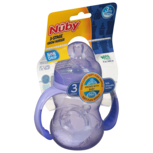 Save on Nuby Bottle Standard Neck 8 oz Order Online Delivery