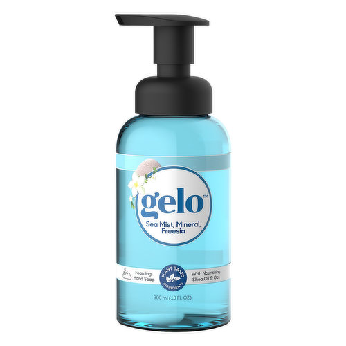 Gelo Foaming Hand Soap, Sea Mist, Mineral, Freesia