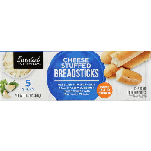 Essential Everyday Breadsticks, Cheese Stuffed