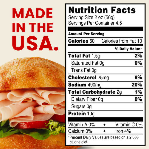 Hillshire Farm Ultra Thin Sliced Oven Roasted Turkey Breast Sandwich Meat