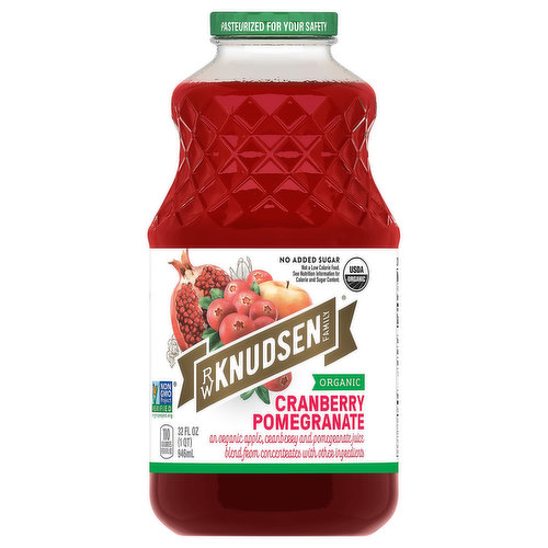 Juice Blend, Organic, Cranberry Pomegranate