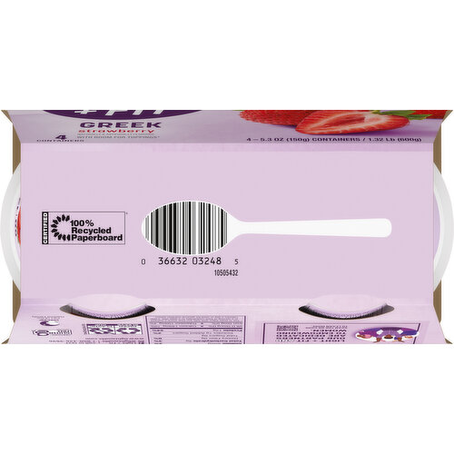 Dannon Light + Fit Fat Free Greek Strawberry Yogurt