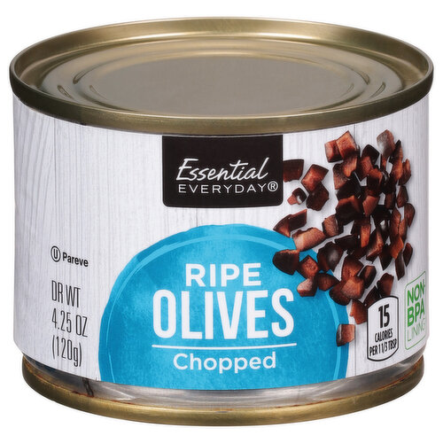 Essential Everyday Olives, Ripe, Chopped