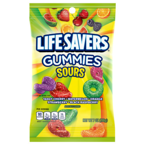 Life Savers Gummies, Sours, Assorted