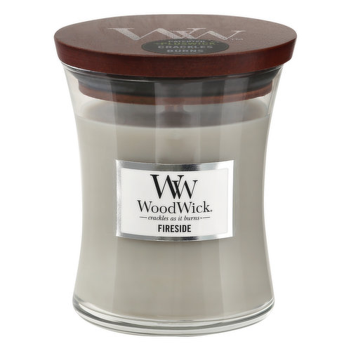 WoodWick Candle, Fireside