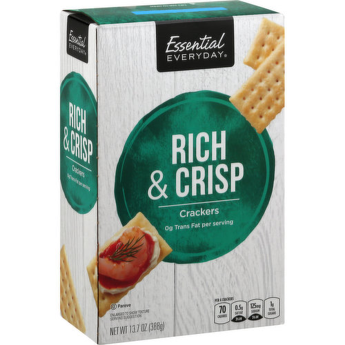 Essential Everyday Crackers, Rich & Crisp