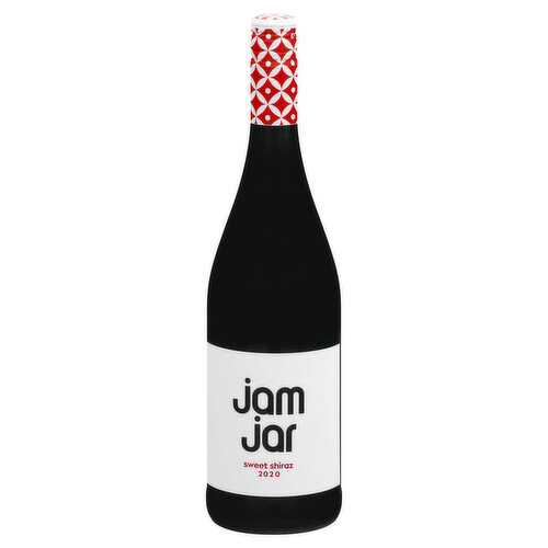 Jam Jar Red Wine, Sweet Shiraz