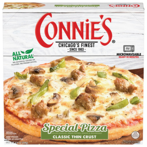 Connie's Pizza, Classic Thin Crust, Special