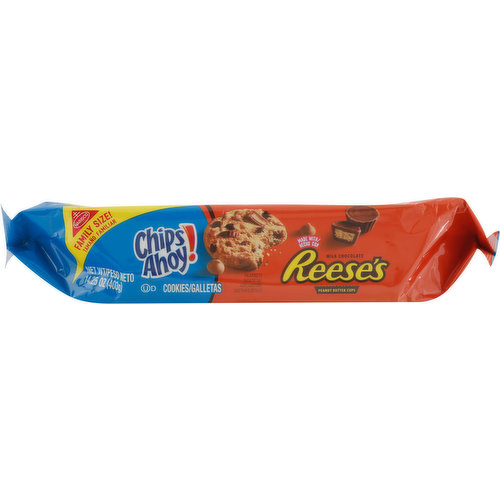 Chips Ahoy! Cookies, Reese's Peanut Butter Cups, Family Size