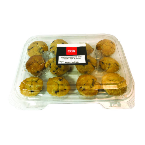 Cub Bakery Banana Chocolate Chip Mini Muffins