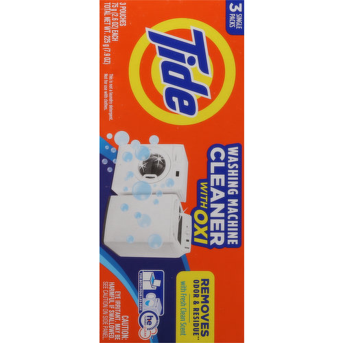 Tide Washing Machine Cleaner, Pouches