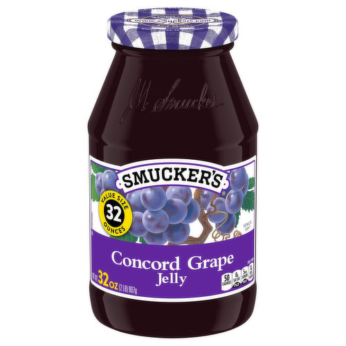 Smucker's Jelly, Concord Grape, Value Size