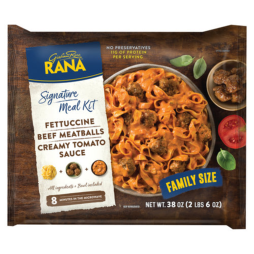 Rana Signature Meal Kit, Family Size