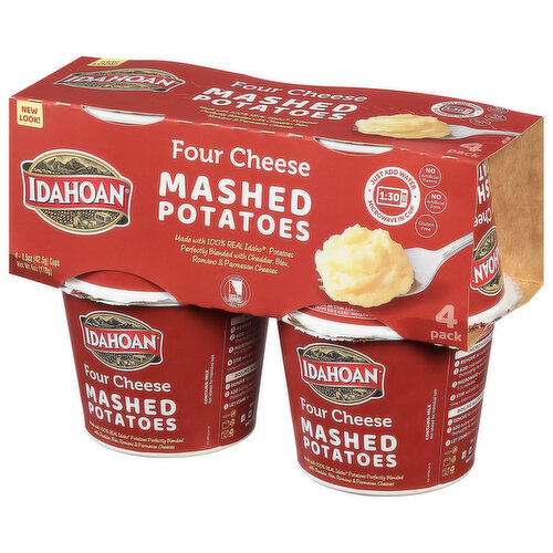 Idahoan Triple Cheese Shreds Cups, 1.5oz (Pack of 2)