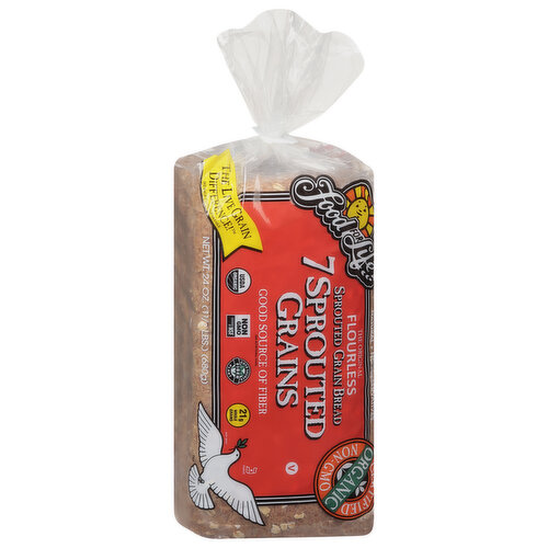 Food for Life Bread, 7 Sprouted Grains, Flourless