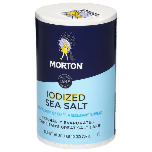 Morton Iodized Sea Salt