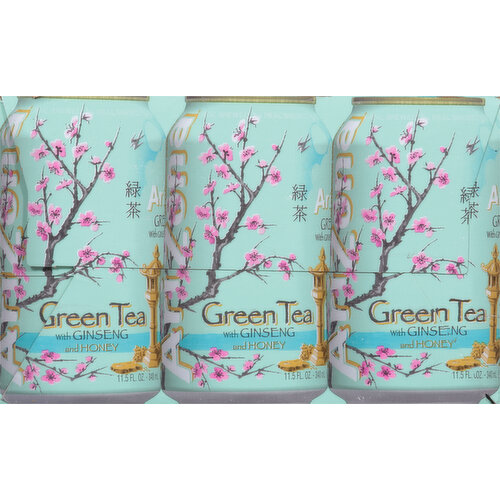 Arizona Iced Tea - Green Tea w/ Ginseng & Honey – Pink Dot