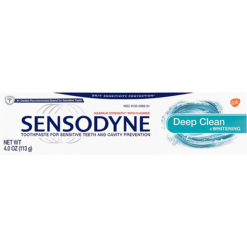 sensodyne deep clean whitening