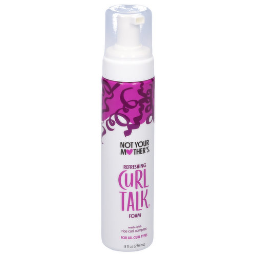 Not Your Mother's Curl Talk Refreshing Curl Foam - 8 fl oz