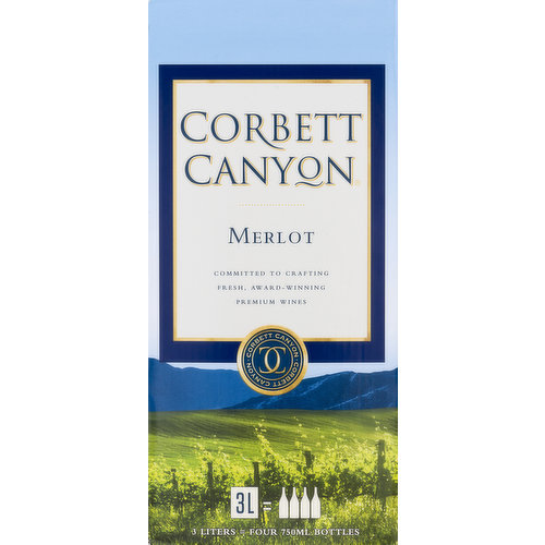 Corbett Canyon Merlot, California